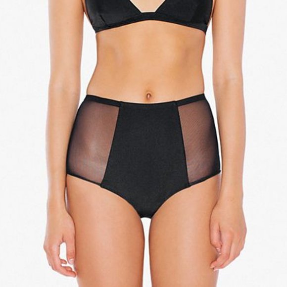 American Apparel Other - American Apparel Mesh High-Waist Bikini Bottom